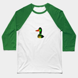 Mardi Gras Duck Baseball T-Shirt